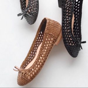 🆕Taryn Rose woven leather ballet flats